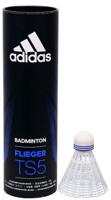 adidas badmintonshuttles 7,5 cm nylon wit 6 stuks