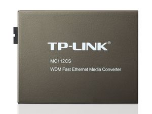 TP-LINK MC112CS netwerk media converter 1000 Mbit/s 1550 nm Zwart