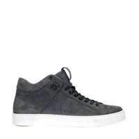 Manfield nubuck sneakers grijs