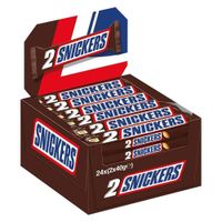 Snickers - Chocoladereep (2-pack) - 24 Repen