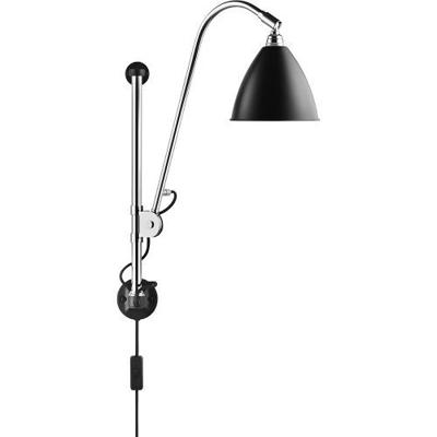 Gubi Bestlite BL5 Ã˜16 Wandlamp - Chroom & Mat zwart
