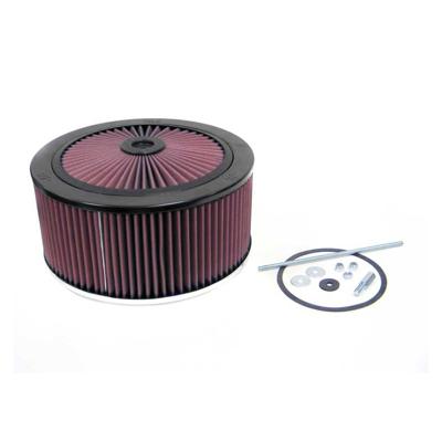 K&N 185mm flens, 11'' diameter, 114mm Hoogte met X-Stream deksel (66-3140) 663140