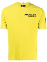 Moncler Grenoble Grenoble graphic-print T-shirt - Jaune - thumbnail