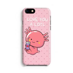 Love You A Lotl: iPhone 8 Volledig Geprint Hoesje