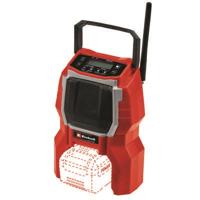 Einhell TC-RA 18 Li BT - Solo Bouwradio FM Bluetooth Rood