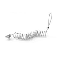 Universele veiligheidskabel, T-vormig, zilverkleurig