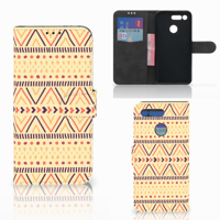 Honor View 20 Telefoon Hoesje Aztec Yellow
