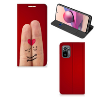 Xiaomi Redmi Note 10 4G | 10S | Poco M5s Hippe Standcase Liefde - Origineel Romantisch Cadeau - thumbnail