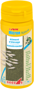 Sera Micron Nature 50ml Kweekvoeder - Rijk aan Krill & Spirulina voor Vissen en Amfibieën