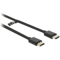 High Speed HDMI kabel met Ethernet HDMI-Connector - HDMI-Connector 1.0 m Zwart