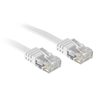 LINDY 47502 RJ45 Netwerkkabel, patchkabel CAT 6 U/UTP 2.00 m Wit Snagless 1 stuk(s)