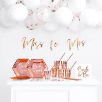 Feestpakket Vrijgezellenfeest roségoud