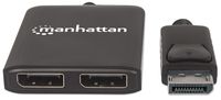 Manhattan 207768 DisplayPort-splitter 2 poorten 3810 x 2160 Pixel - thumbnail