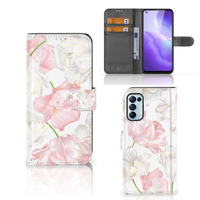 OPPO Find X3 Lite Hoesje Lovely Flowers - thumbnail