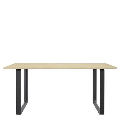Muuto 70/70 Eettafel Massief Eiken - Zwart/170x85