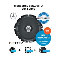 Beste speakers voor Mercedes Benz Vito 2014-2016 - Voordeuren/achterdeuren