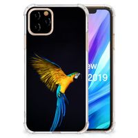 Apple iPhone 11 Pro Case Anti-shock Papegaai - thumbnail