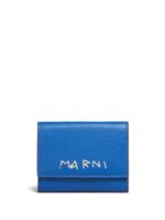 Marni porte-clés à logo brodé - Bleu - thumbnail