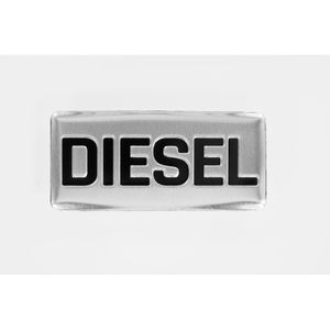 Aluminium Embleem/Logo - DIESEL - 5,5x2,5cm AV233317