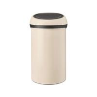 Brabantia Touch Bin Prullenbak, Soft Beige, 60 Liter