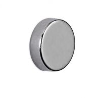 Maul Neodymium magneet (Ø x h) 10 mm x 3 mm schijf Zilver 10 stuk(s) 6166396 - thumbnail