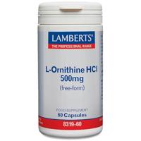 Lamberts L-Ornithine 500Mg 60 Caps