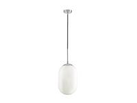 Fan Europe Luce_Ambiente_Design - Ovale glazen plafondlamp, wit, E27