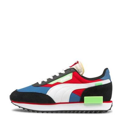 Puma Future Rider Play On sneakers zwart/wit/blauw/rood Puma Future Rider Play On sneakers zwart/wit/blauw/rood