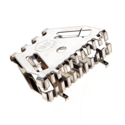 Bijenbekje stootvoegrooster 50mm - RVS