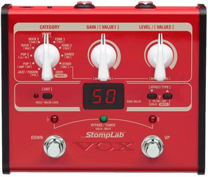 VOX StompLab IB modeling basgitaar effect processor