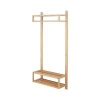 Jort bamboe kledingrek naturel - 80 x 170 cm