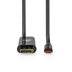 USB-C© Adapter | USB 3.2 Gen 1 | USB-C© Male | DisplayPort Male / USB-C© Female | 8K@30Hz | 2.