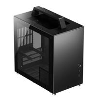 Jonsbo Jonsbo T8 PLUS Mini-ITX Gehäuse, Tempered Glass - schwarz Mini-tower Gaming-behuizing, Behuizing Zwart - thumbnail