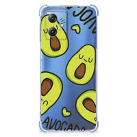 Motorola Moto G54 Stevig Bumper Hoesje Avocado Singing