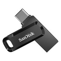 SanDisk Ultra Dual Drive Go USB Type-C Flashdrive 32 GB (2-In-1 Flashdrive, USB Type-C En Type-A, Automatisch Back-Ups, SanDisk Memory Zone-App, 150 MB/s)