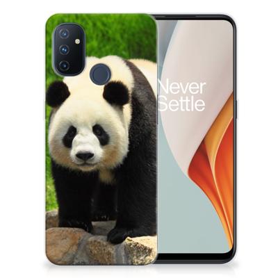 OnePlus Nord N100 TPU Hoesje Panda OnePlus Nord N100 TPU Hoesje Panda