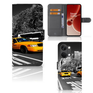 OnePlus Nord 3 Flip Cover New York Taxi