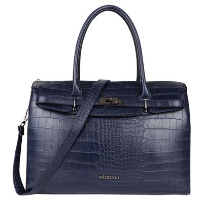 Wimona Sofia Dames Laptoptas donkerblauw  Damestas