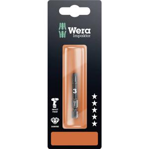 Wera 855/4 IMP DC SB SiS 05073962001 Kruis-bit PZ 3 Gereedschapsstaal Diamant gecoat F 6.3 1 stuk(s)