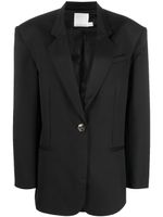 Christopher Esber blazer The Bermuda à coupe oversize - Noir - thumbnail