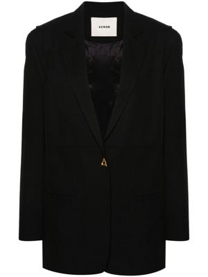 AERON Geweven blazer - Zwart AERON Geweven blazer - Zwart