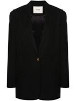 AERON Geweven blazer - Zwart