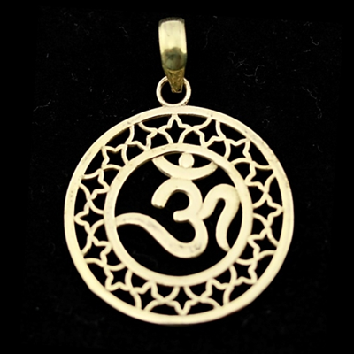 Ohm hanger messing goudkleurig - 3.5 - Messing - Goud (3 stuks) - M