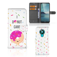 Nokia 3.4 Book Cover Donut Roze