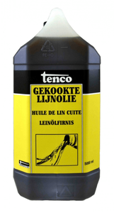 tenco gekookte lijnolie 1 ltr