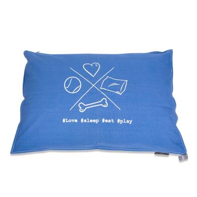 Lex&MaxCross-Hondenkussen-Rechthoek-100x70cm-Hollandblauw