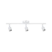Paulmann 66765 spreidlicht Carolina 3-lamps max. 3x10 watt plafondlamp wit mat spot metaal GU10