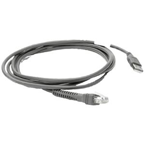 Zebra CBA-U21-S07ZBR seriële kabel Zwart 2,1 m USB EAS