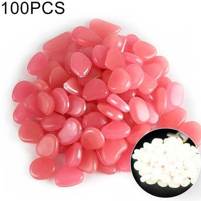 100 PCS Glow in de Dark Garden Pebbles voor loopbruggen & decoratie en planten lichtgevende stenen (roze) 100 PCS Glow in de Dark Garden Pebbles voor loopbruggen & decoratie en planten lichtgevende stenen (roze)