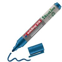 edding 28 Ecoline whiteboardmarker, blauw, 1 whiteboardstift, ronde punt 1,5-3 mm, afwasbaar, whiteboard, flipchart, magneetbord, prikbord, memoboard, schetsknoten, navulbaar